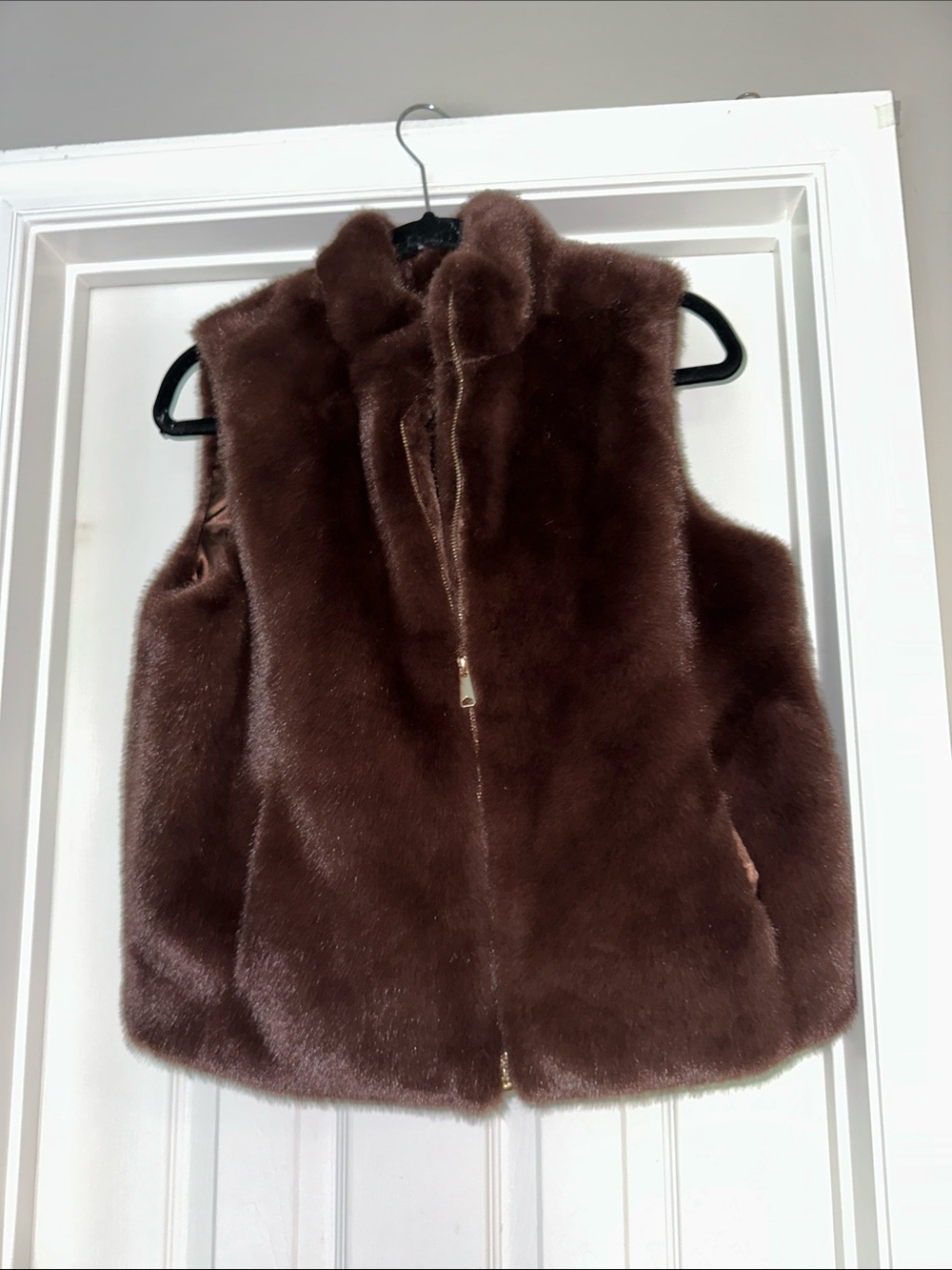 Christian Siriano New York Faux Fur Vest